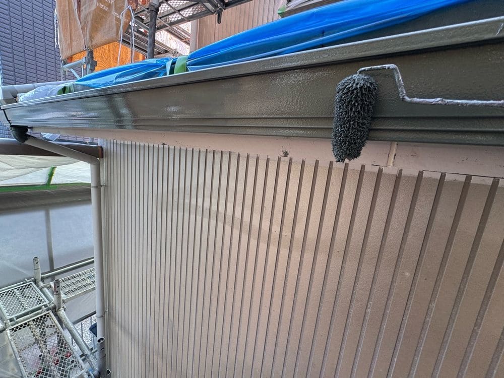 鈴鹿市で外壁塗装と防水工事をリペイント匠が施工した写真