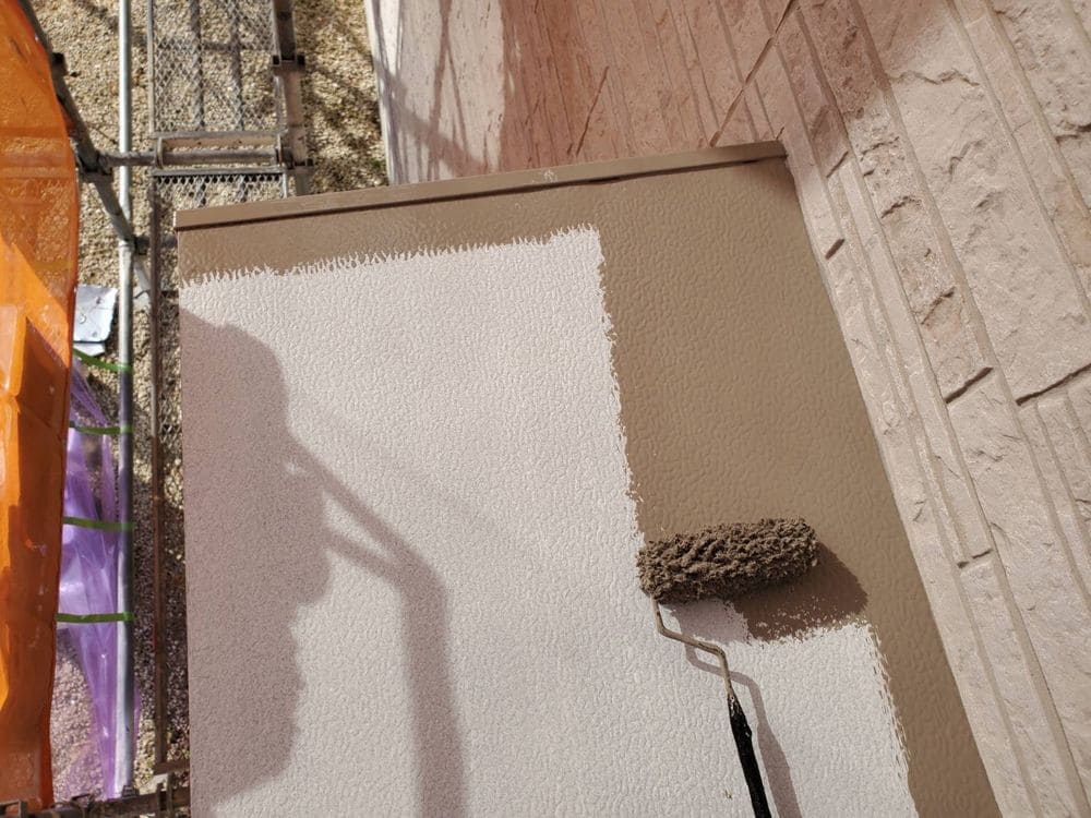 四日市市の外壁塗装をリペイント匠が施工した写真