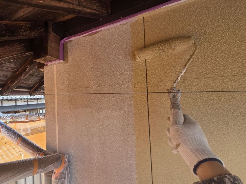 四日市市の外壁塗装をリペイント匠が施工した写真