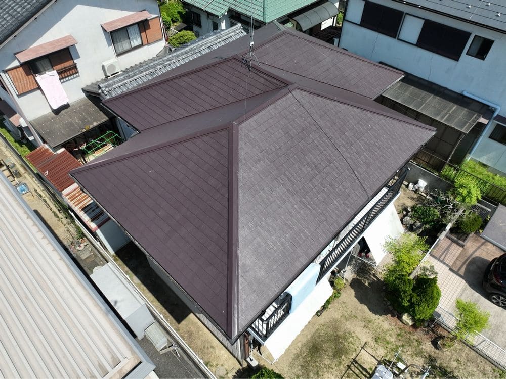 T様(名張市つつじが丘) (3) 名張市の屋根塗装をリペイント匠が施工した写真