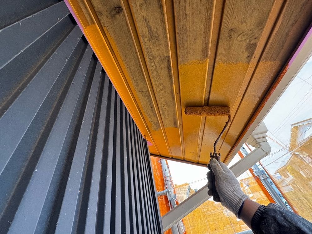 四日市市の外壁塗装をリペイント匠が施工した写真