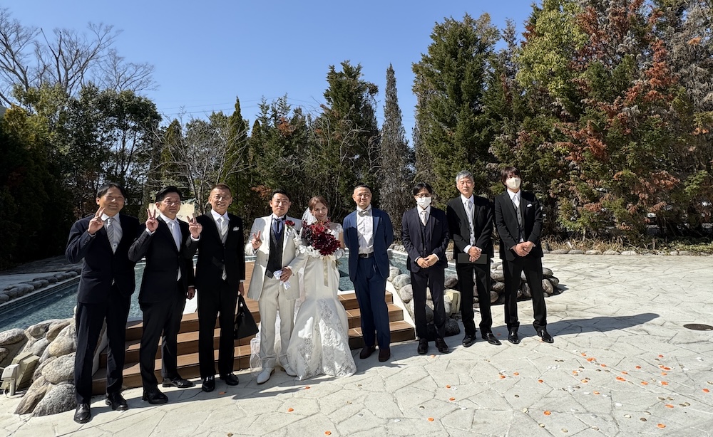 昨日は、社員の結婚式に参列してきました