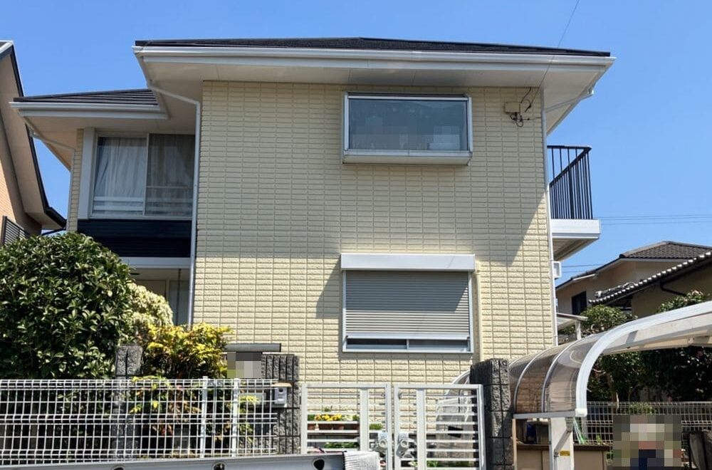 名張市の外壁塗装をリペイント匠が施工した写真