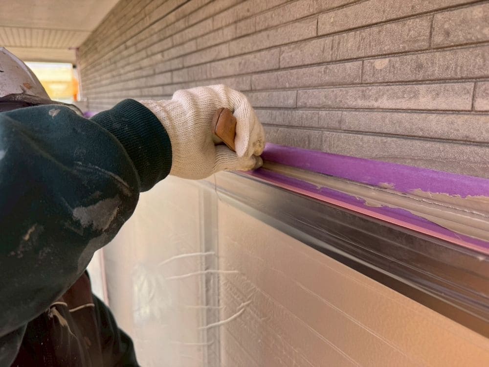 松阪市で外壁塗装をリペイント匠が施工した写真