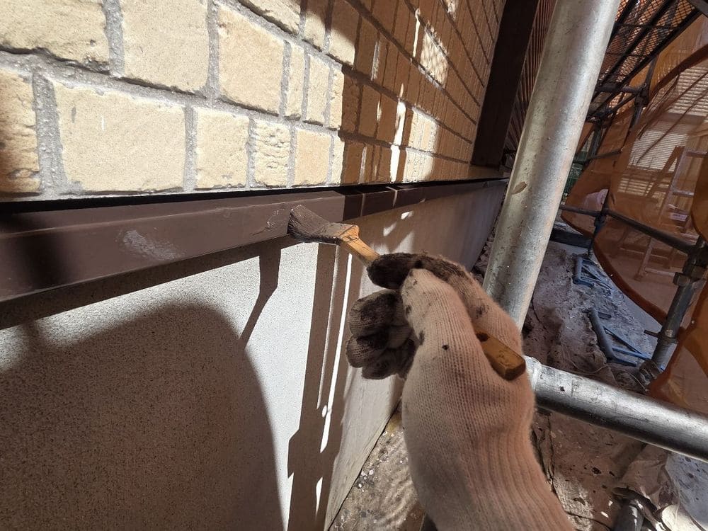 鈴鹿市の外壁塗装、防水工事をリペイント匠が施工した写真