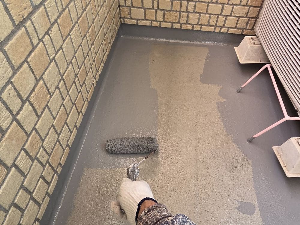 鈴鹿市の外壁塗装、防水工事をリペイント匠が施工した写真