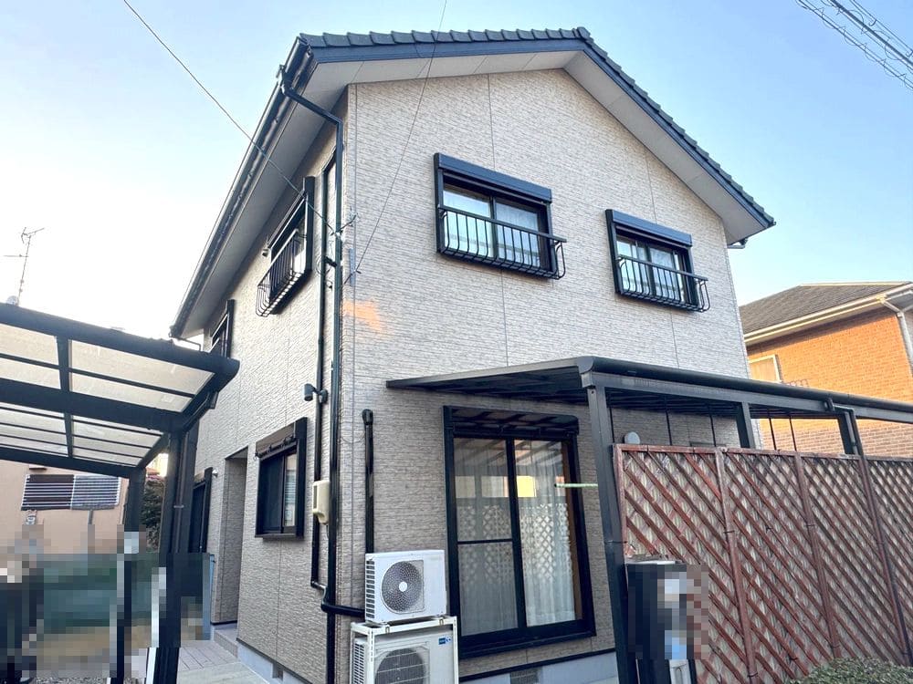 鈴鹿市の外壁塗装をリペイント匠が施工した写真