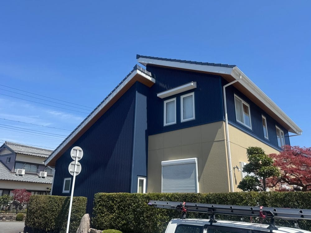 四日市市_F様_外壁全体⑤(施工後) 四日市市の外壁塗装をリペイント匠が施工した写真