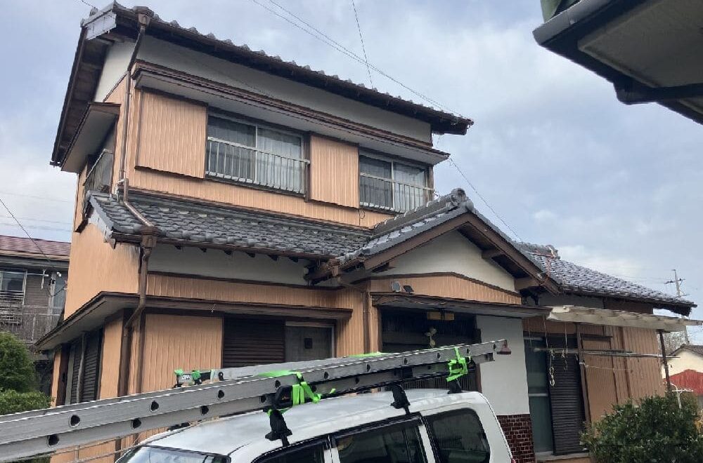 津市で外壁塗装をリペイント匠が施工した写真