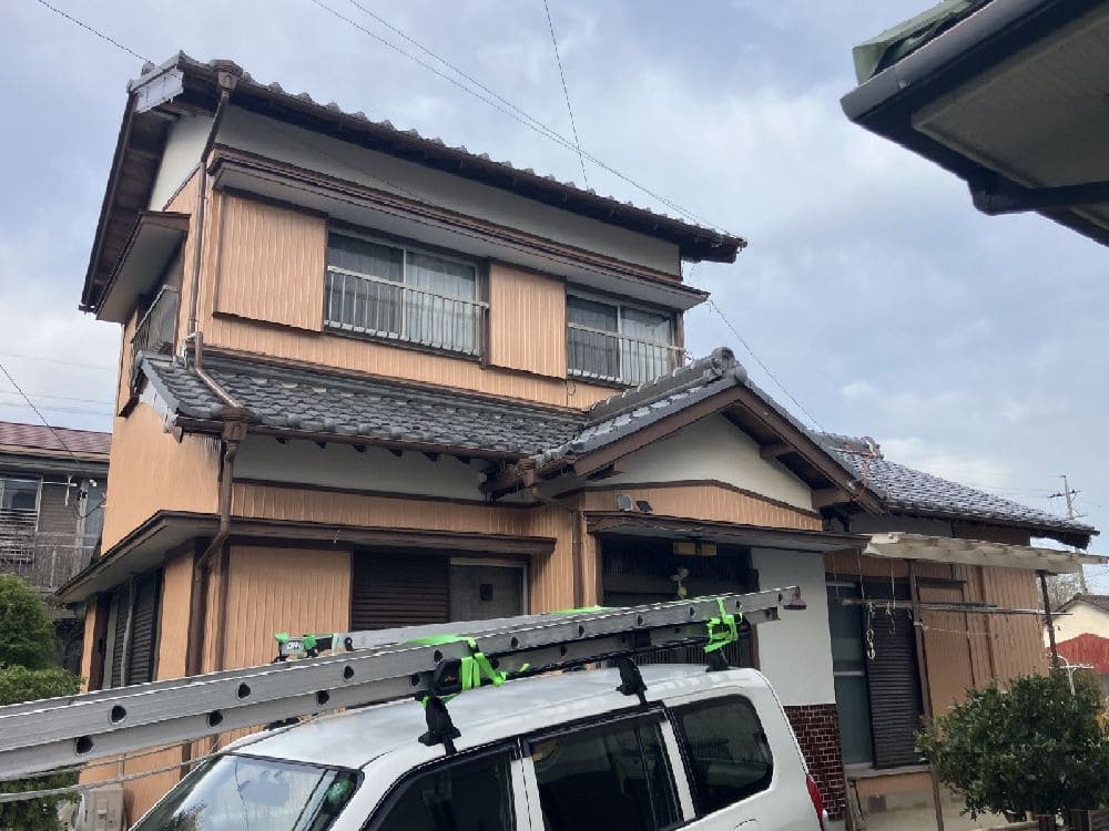 津市で外壁塗装をリペイント匠が施工した写真