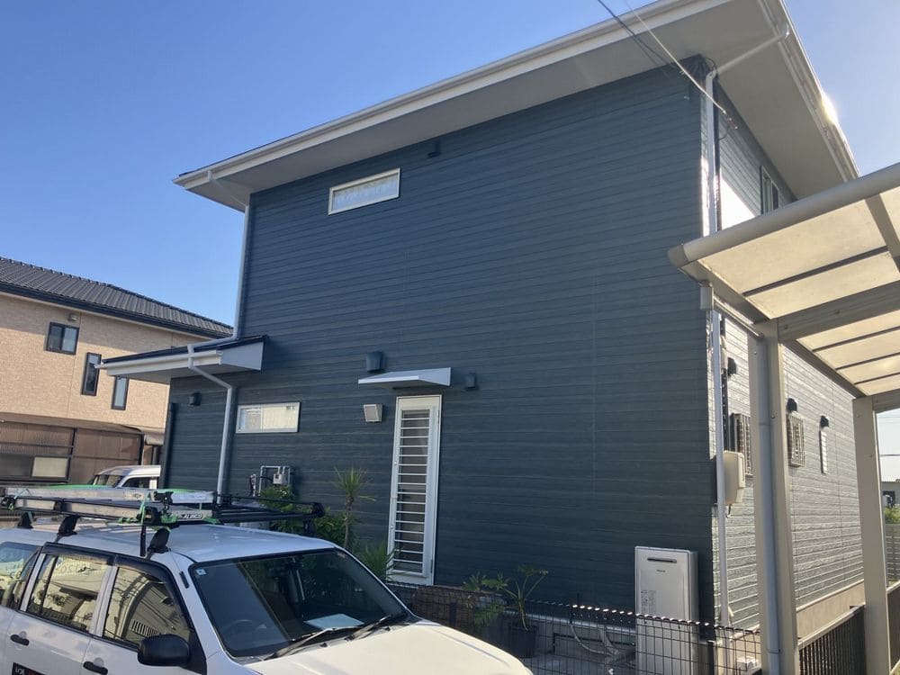 伊勢市の外壁塗装、屋根塗装をリペイント匠が施工した写真