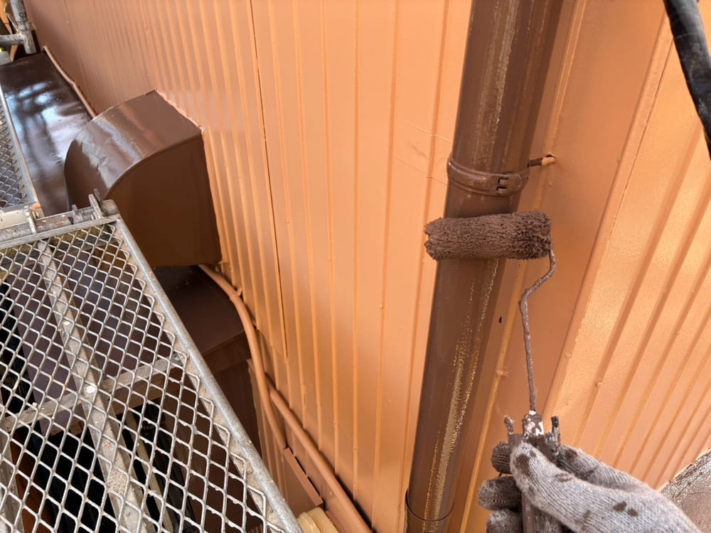 津市で外壁塗装をリペイント匠が施工した写真