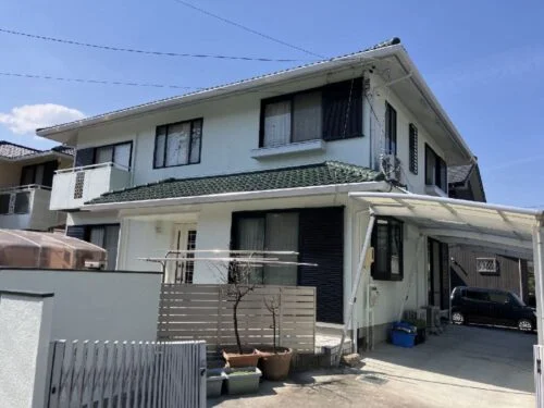 津市の外壁塗装、屋根塗装をリペイント匠が施工した写真