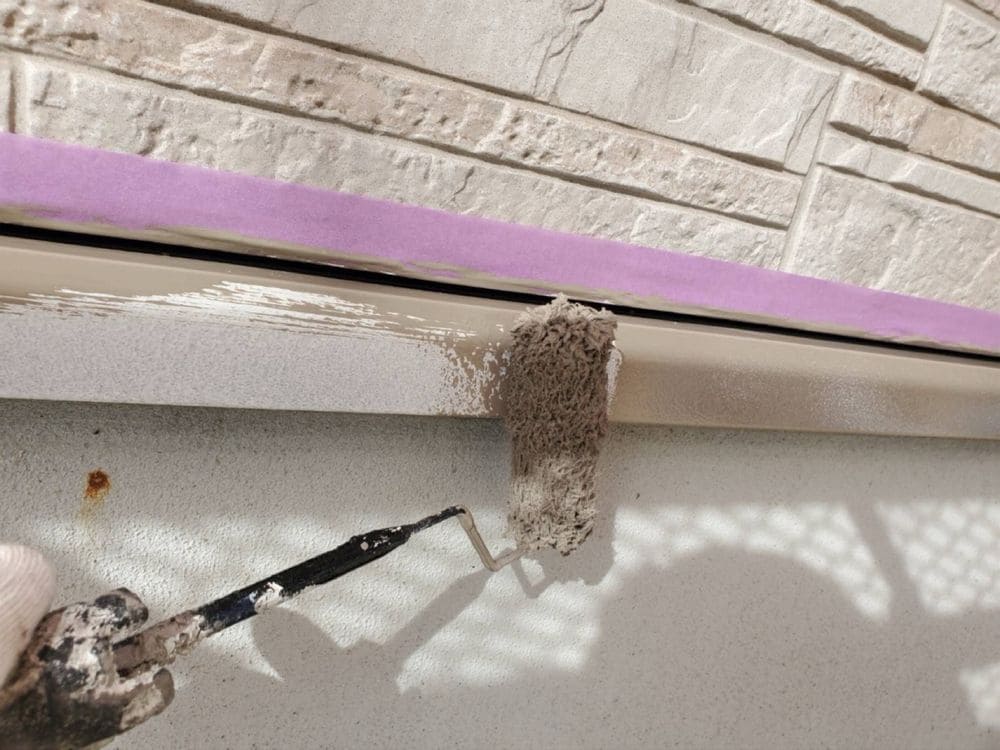 四日市市の外壁塗装をリペイント匠が施工した写真