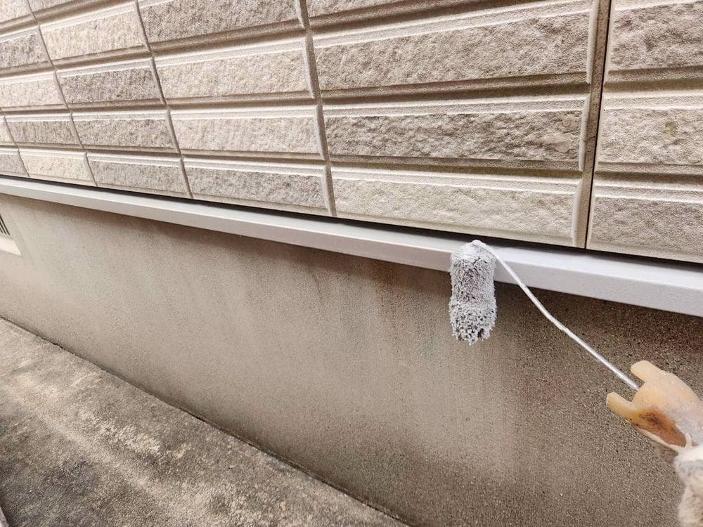 鈴鹿市で外壁塗装と防水工事をリペイント匠が施工した写真