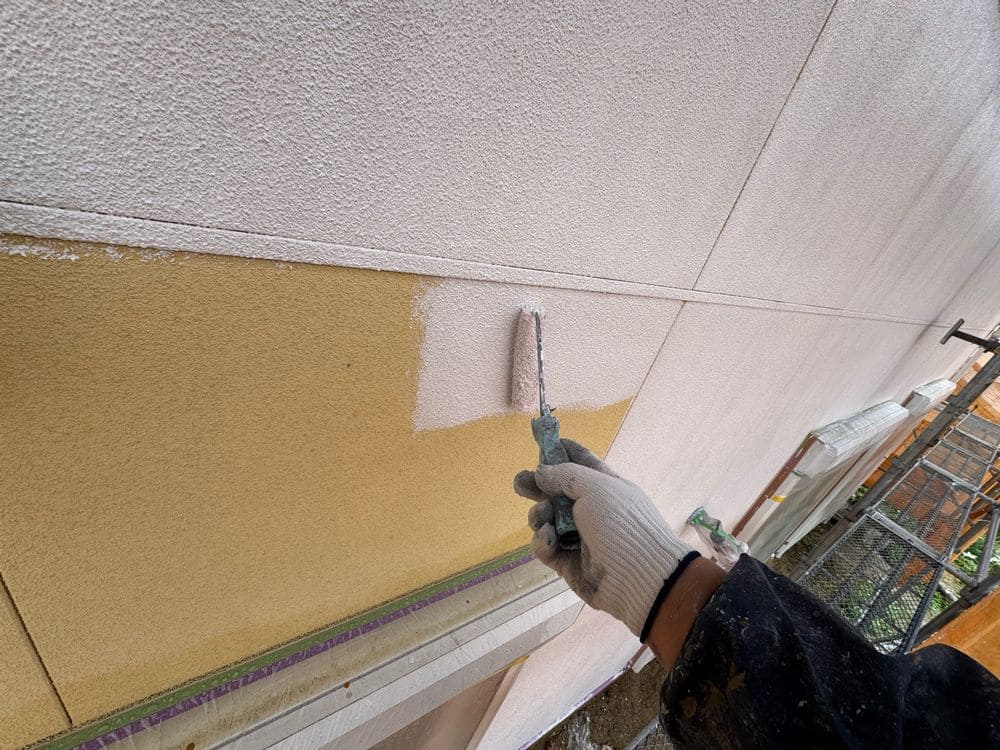 四日市市の外壁塗装をリペイント匠が施工した写真