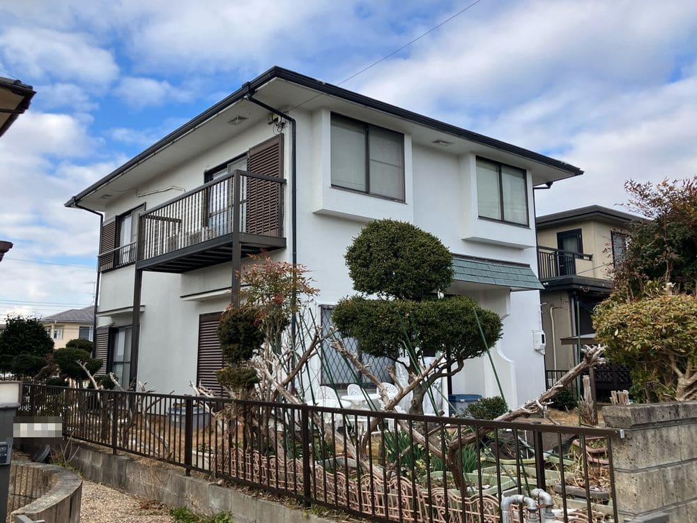 名張市の外壁塗装、屋根塗装をリペイント匠が施工した写真