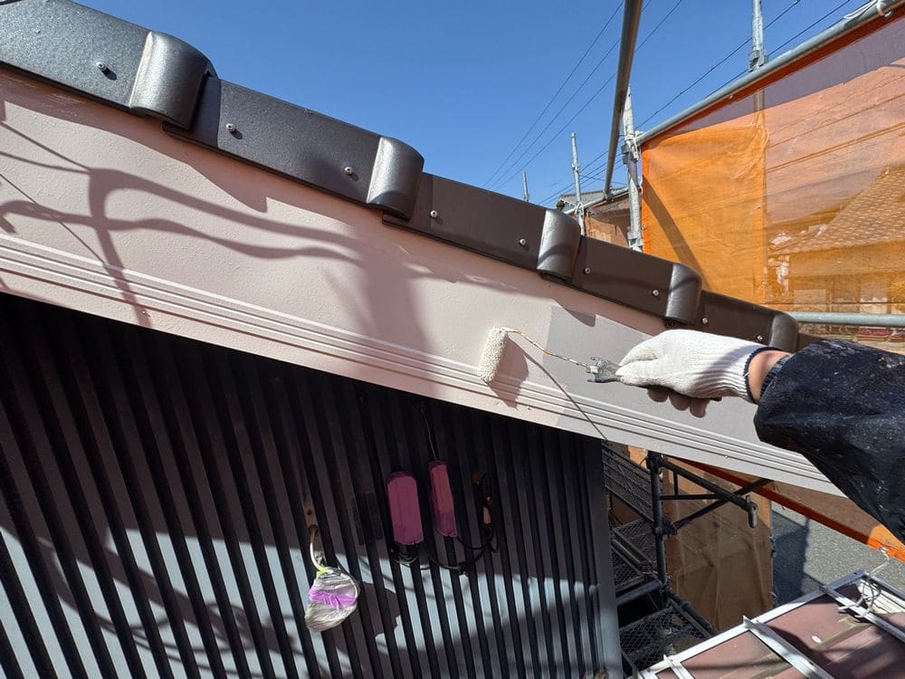 四日市市の外壁塗装をリペイント匠が施工した写真