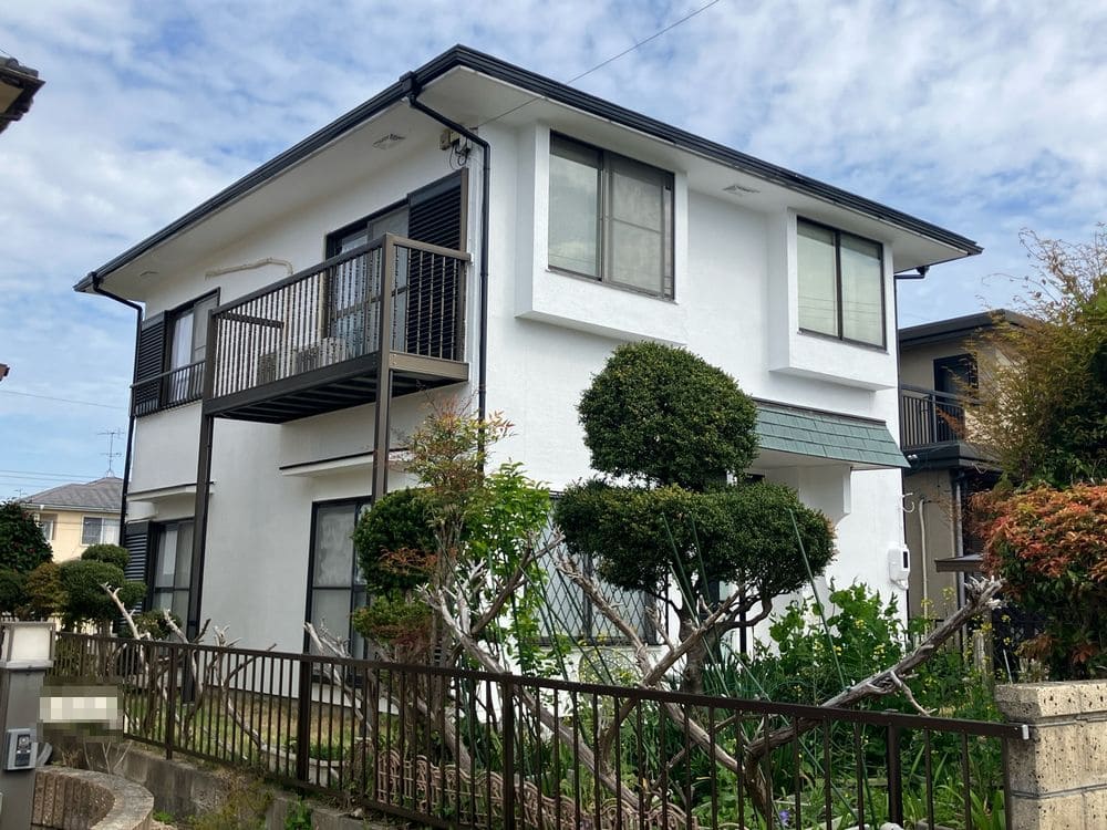 名張市の外壁塗装、屋根塗装をリペイント匠が施工した写真