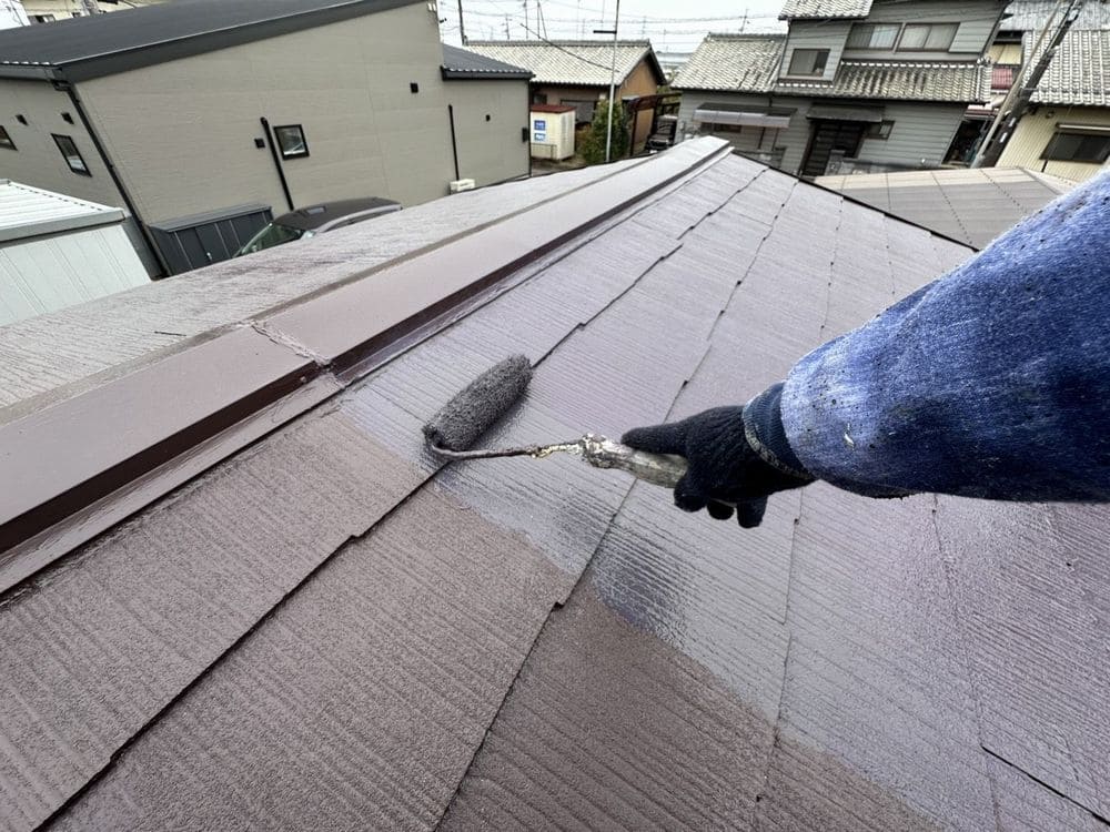 四日市市の外壁塗装をリペイント匠が施工した写真