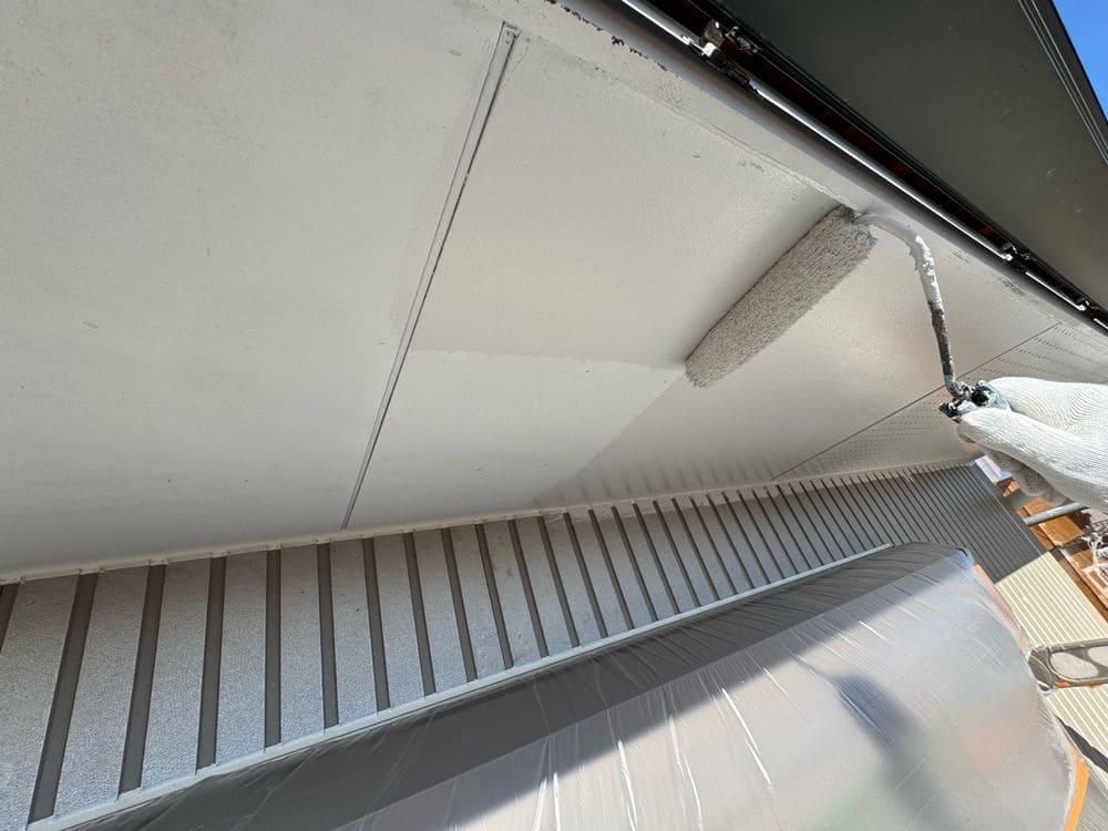 鈴鹿市で外壁塗装と防水工事をリペイント匠が施工した写真