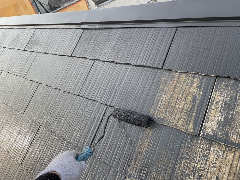 桑名市の外壁・屋根塗装をリペイント匠が施工した写真