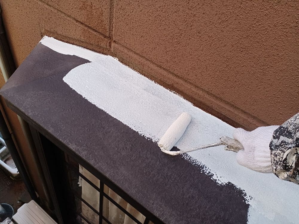 鈴鹿市の外壁塗装、防水工事をリペイント匠が施工した写真