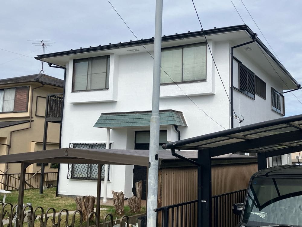 名張市の外壁塗装、屋根塗装をリペイント匠が施工した写真