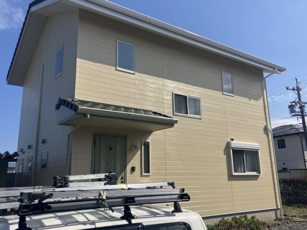 伊勢市の外壁塗装、防水工事をリペイント匠が施工した写真