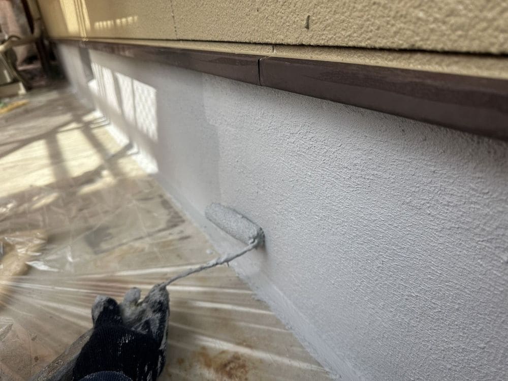 四日市市の外壁塗装をリペイント匠が施工した写真