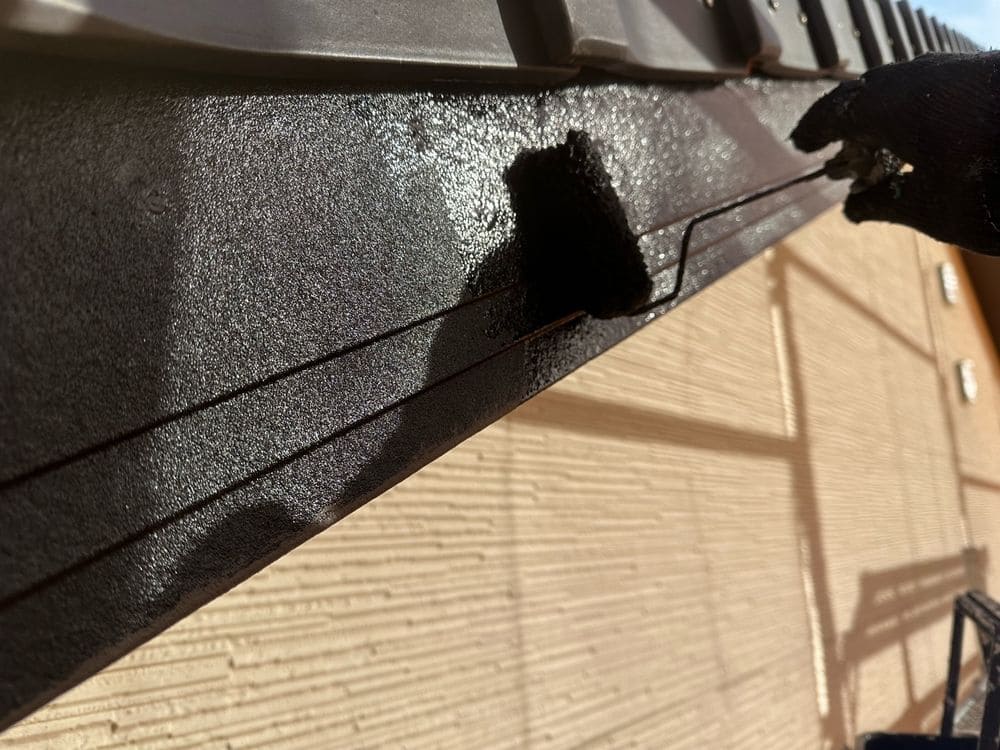 鈴鹿市の外壁塗装、防水工事をリペイント匠が施工した写真