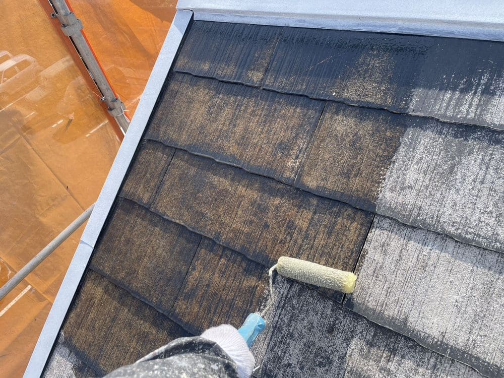 桑名市の外壁・屋根塗装をリペイント匠が施工した写真