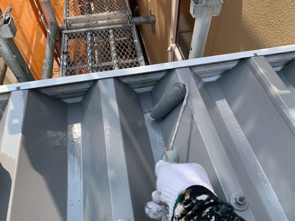 四日市市の外壁塗装をリペイント匠が施工した写真