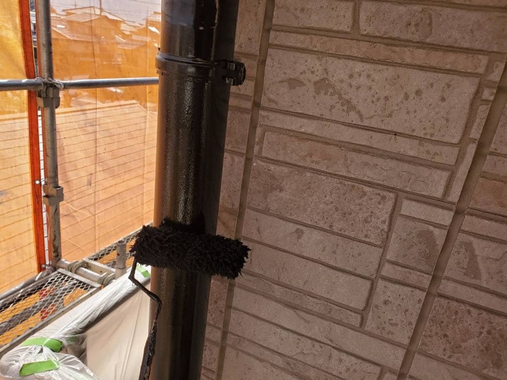 四日市市の外壁塗装をリペイント匠が施工した写真