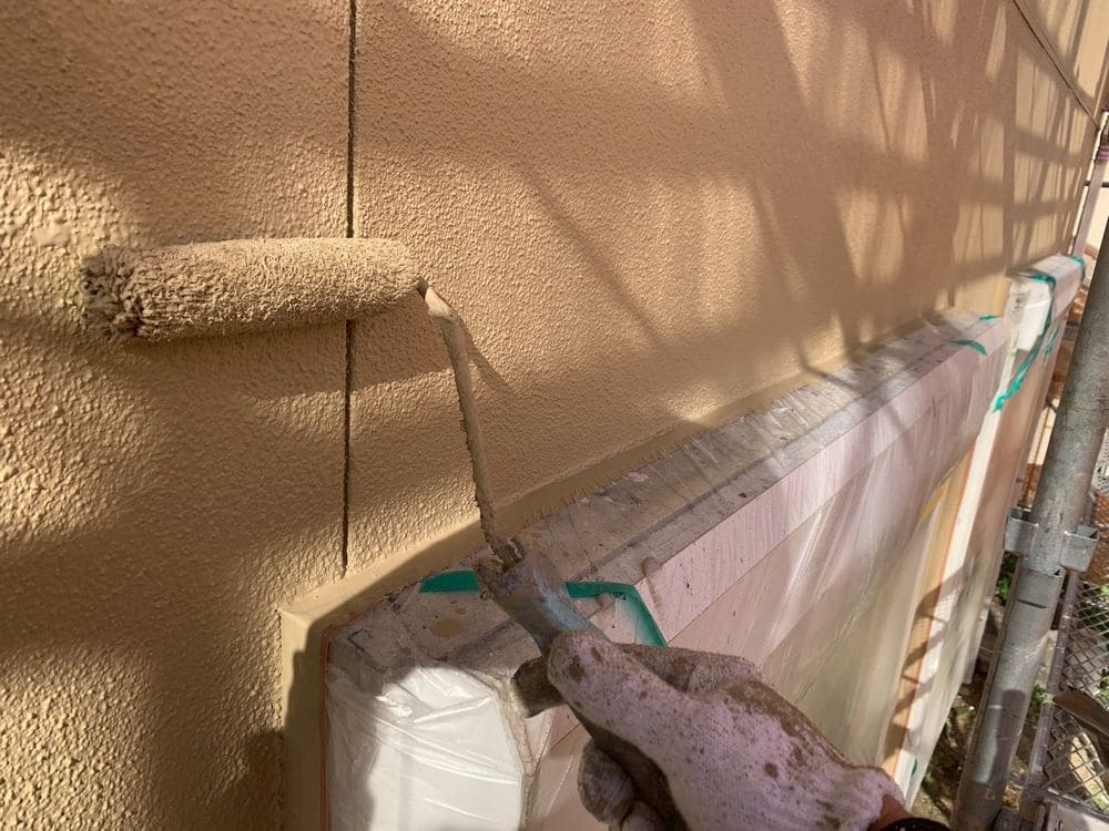 四日市市の外壁塗装をリペイント匠が施工した写真