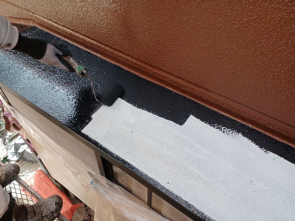 鈴鹿市の外壁塗装、防水工事をリペイント匠が施工した写真