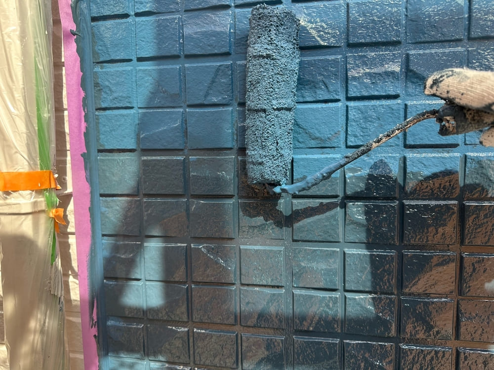 津市の外壁塗装、防水工事をリペイント匠が施工した写真