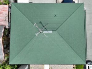 松阪市で外壁塗装と屋根工事をリペイント匠が施工した写真