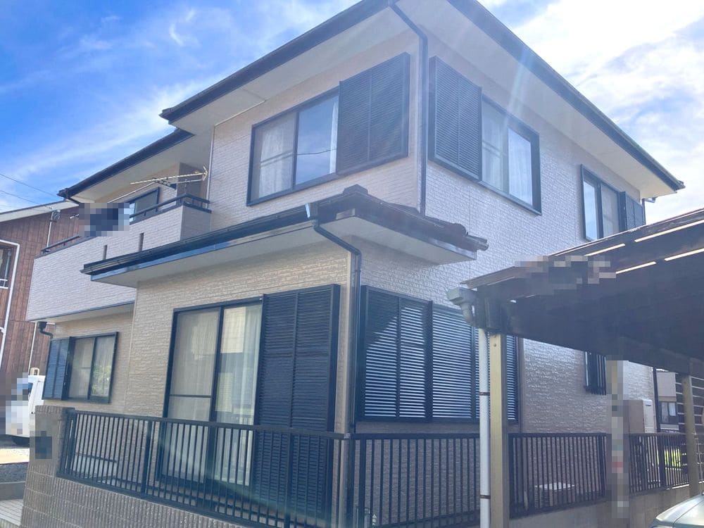 I様(伊勢市)外壁‗施工後2 伊勢市の外壁塗装をリペイント匠が施工した写真