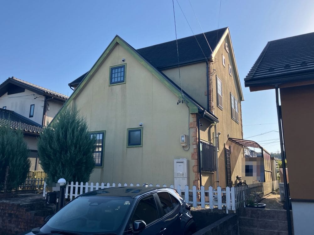 伊賀市の外壁塗装、屋根塗装をリペイント匠が施工した写真