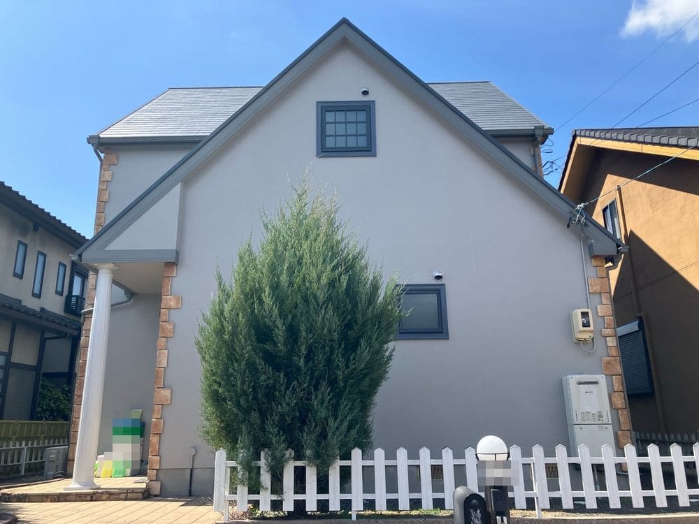 伊賀市の外壁塗装、屋根塗装をリペイント匠が施工した写真