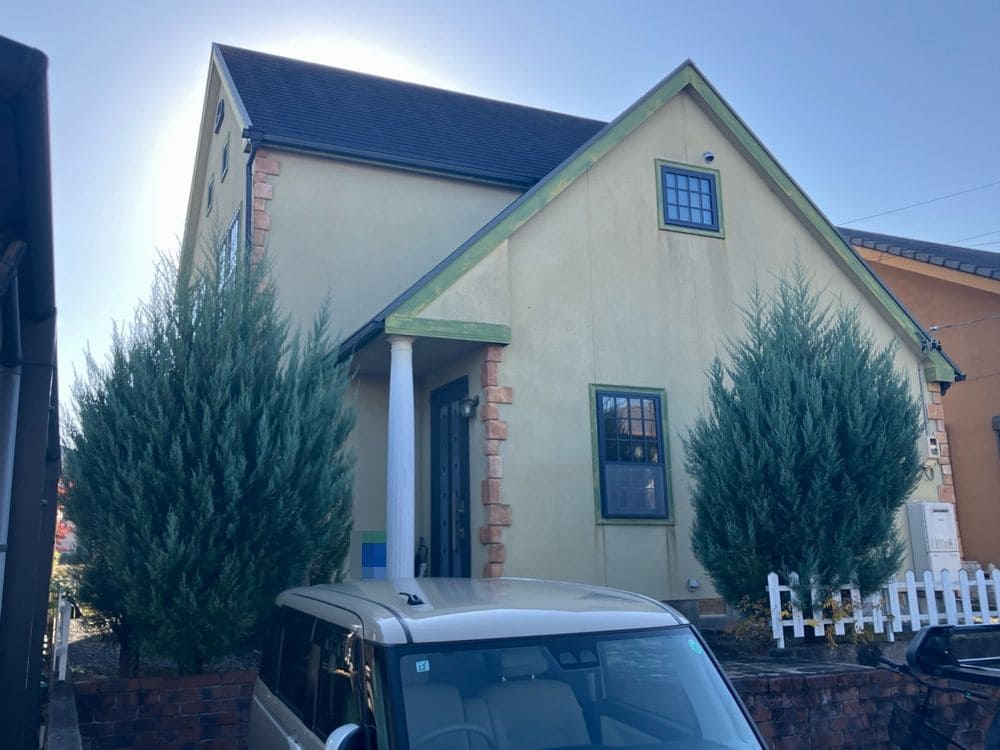 伊賀市の外壁塗装、屋根塗装をリペイント匠が施工した写真