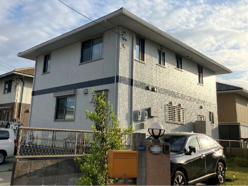 津市の外壁塗装、防水工事をリペイント匠が施工した写真