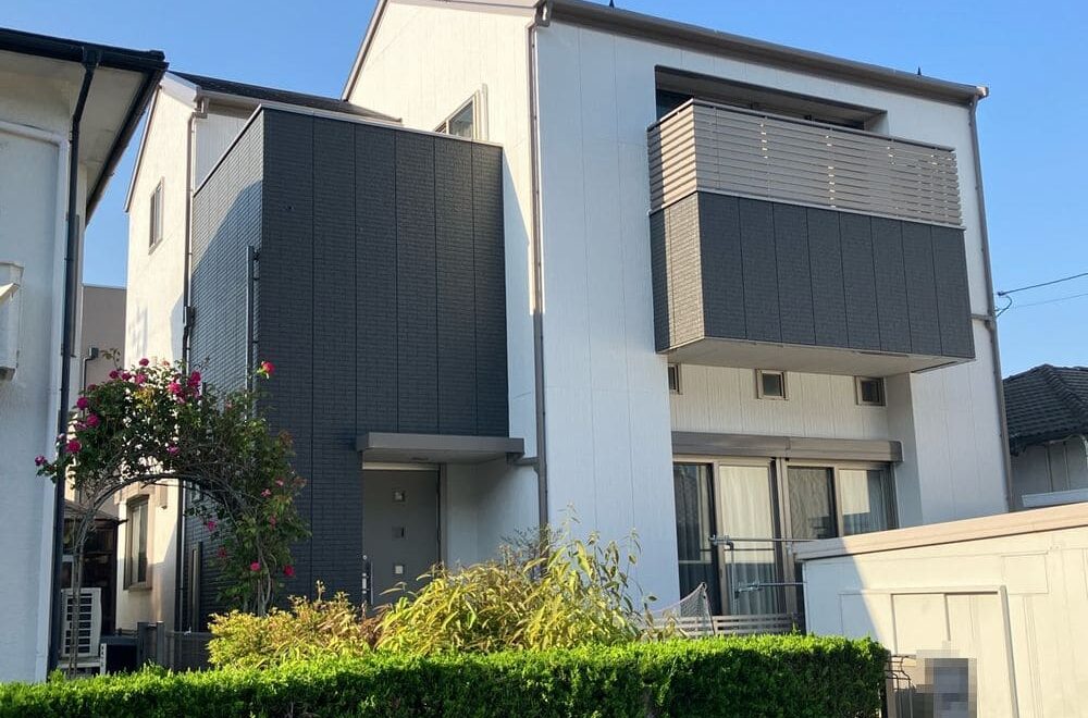 鈴鹿市の外壁塗装、屋根塗装をリペイント匠が施工した写真
