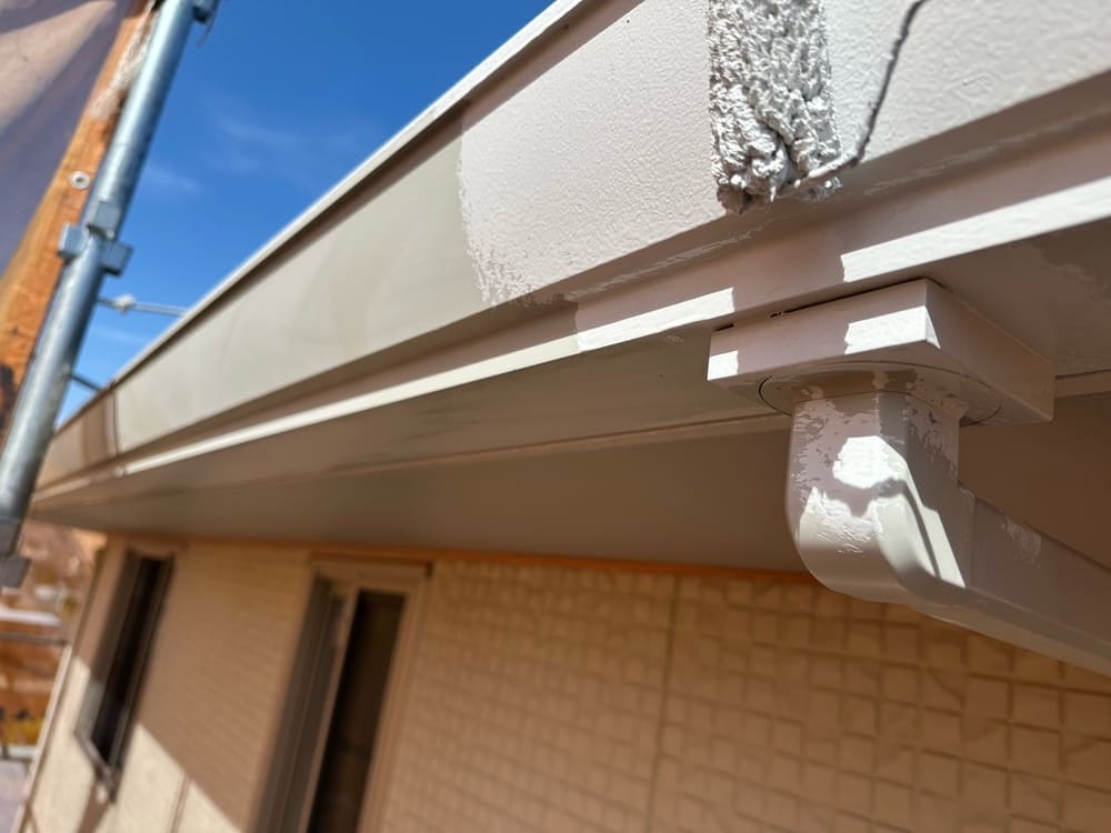 津市の外壁塗装、防水工事をリペイント匠が施工した写真