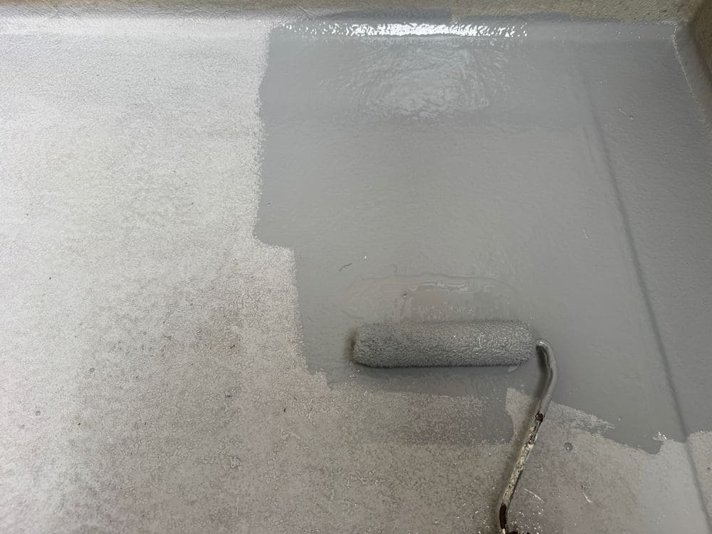 いなべ市の防水工事をリペイント匠が施工した写真