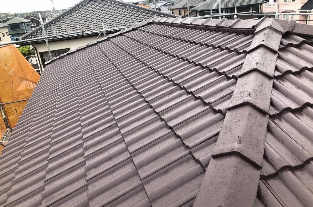 鈴鹿市の外壁塗装、屋根塗装をリペイント匠が施工した写真