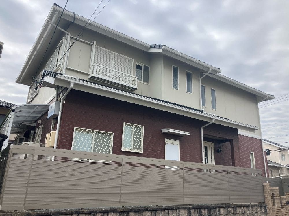 S様(津)施工前_外壁全体 津市の外壁塗装、防水工事をリペイント匠が施工した写真