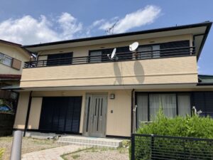 松阪市で外壁塗装と屋根工事をリペイント匠が施工した写真