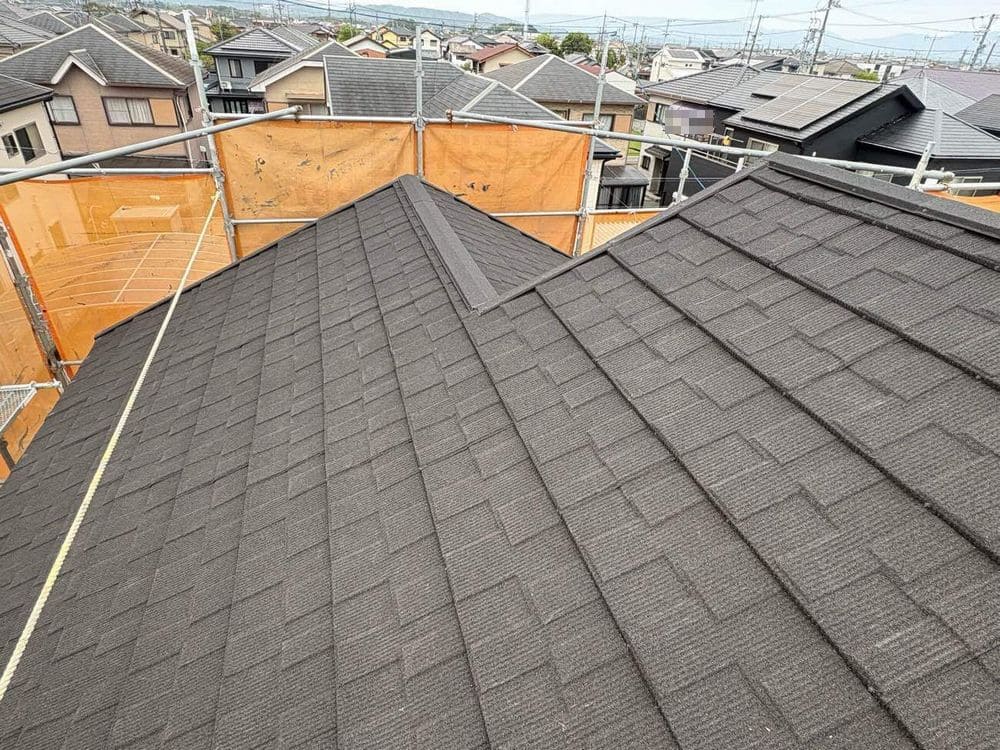本体(施工後1) 松阪市で外壁塗装と屋根工事と防水工事をリペイント匠が施工した写真